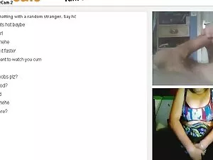 Chica webcam en peli ...
